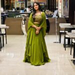 Kalyani Anil Instagram - Day 2 @siimawards ♥️✨ 👗 @aalaadesigners Ornaments @blushingtone_rentals Makeup and styling by me😌 📸 @deepthi8934 Dubai, United Arab Emirates
