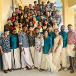 Kalyani Anil Instagram - IVANONAM’23🌼Final Year Onam. Putting an end to onam post🌺🌼 #marivanious Mar Ivanios College