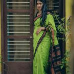 Kalyani Anil Instagram - Lost is a lovely place to find yourself✨ Saree @ishvari.womens.world Blouse @geesahh_designs 📸 @talesbyaravind 💄 @brides_of_deepthi 🎨 @momentssbyelementricx