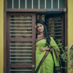 Kalyani Anil Instagram - Lost is a lovely place to find yourself✨ Saree @ishvari.womens.world Blouse @geesahh_designs 📸 @talesbyaravind 💄 @brides_of_deepthi 🎨 @momentssbyelementricx