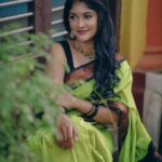 Kalyani Anil Instagram - Lost is a lovely place to find yourself✨ Saree @ishvari.womens.world Blouse @geesahh_designs 📸 @talesbyaravind 💄 @brides_of_deepthi 🎨 @momentssbyelementricx