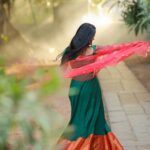 Kalyani Anil Instagram - 🌞🪷✨ 👗 @d_eva_signature_bysoumyajilesh 📸 @talesbyaravind Edits @momentssbyelementricx 💄 @brides_of_deepthi Trivandrum, India