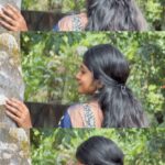 Kalyani Anil Instagram - അവളുടെ മിഴിയില്‍ കരിമഷിയാലെ കനവുകളെഴുതിയതാരേ….. Some evergreen favourite’s…🥹 📸 @deepthi8934 #malayalam #song #reelkarofeelkaro #reelitfeelit #trend #remake #traditional #instagram