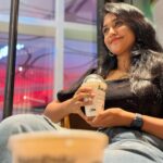 Kalyani Anil Instagram - Coffee date ? ☕️ 📸 @ananduanil_ Lulu Mall Trivandrum