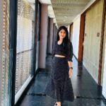Kalyani Anil Instagram - Hey✨🖤 Location @saptharesortandspa CodSet from @maira__vogue 📸 @deepthi8934 😘