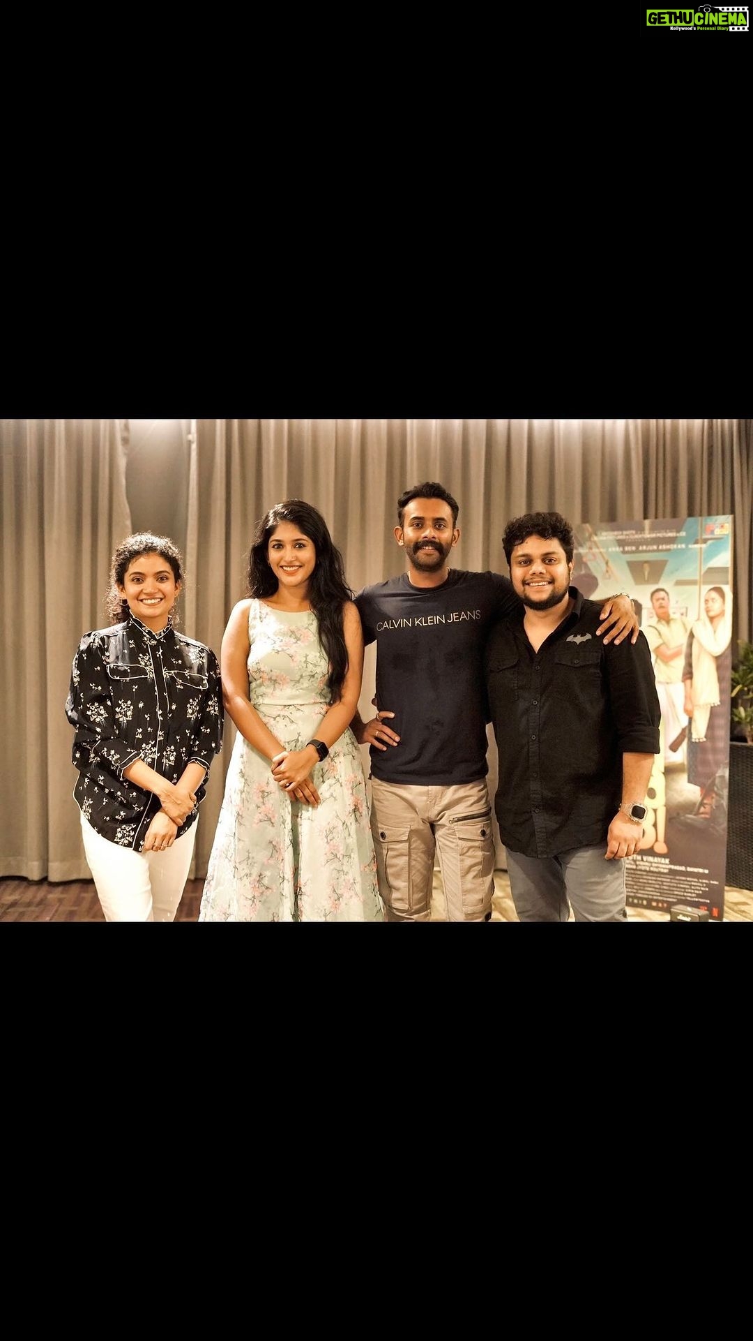 Kalyani Anil Instagram - #Noolamala @thrishankufilm @arjun_ashokan @benanna_love @achyuthvinayak @nandufilmactor @sureshkrishna_5 @deadlyidli @fahim_safar @shiva_hariharan91 @matchboxshots @saritagpatil @vishnushyamaprasad @__hijk @dikssharoutray @ajith.uni @krishnakumar_actor @balajisarma_actor @apinternationalfilms @e4entertainment @thinkmusicofficial @vanee_rajendra @shivakamy_shyamaprasad @kaanjana_sreeram @manumanjith_s #AnnaBen #ArjunAshokan #MatchboxShots #LacunaPictures #ClocktowerPictures #AchyuthVinayak