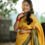 Kalyani Anil Instagram - 🌼 📸 @maheshms__ Saree @anicham_boutique
