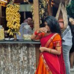 Kalyani Anil Instagram - Chai Chai…☕️ @saptharesortandspa 👗 @pranatistyles