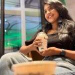 Kalyani Anil Instagram - Coffee date ? ☕️ 📸 @ananduanil_ Lulu Mall Trivandrum