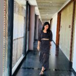 Kalyani Anil Instagram - Hey✨🖤 Location @saptharesortandspa CodSet from @maira__vogue 📸 @deepthi8934 😘