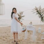 Kalyani Anil Instagram - Blessed ✨💫 Thanku for all the wishes🥹😘 📸 @jithuthampifm 👗 @geesahh_designs 💄 @brides_of_deepthi Event @nagercoil_decors