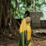 Kalyani Anil Instagram - 🌼 📸 @maheshms__ Saree @anicham_boutique