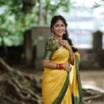 Kalyani Anil Instagram - 🌼 📸 @maheshms__ Saree @anicham_boutique