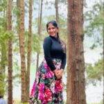Kalyani Anil Instagram - ✨🍃 👗 @maira__vogue 📸 @sonu_.sajeev 😘🫶🏻 Pine Forest Ooty