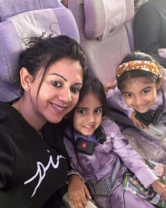 Kamna Jethmalani Instagram - Happy Mother’s Day to me 🌸 I cannot thank you girls for choosing me as your mother ❤️ It would be wrong if I say that you learn from me ,,, the amount you girls have taught me is unbelievable. Unconditional love , patience, positivity, being happy on the smallest of the things and the list goes on. 
  I love you both. My life now revolves around you both ❤️ I feel so proud to be your mom! God bless you girls !