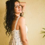 Kamna Jethmalani Instagram - Summertime 🌸 Happy Sunday people ❤️ #sunday #white #curls #nofilter #curls #floraldress #justme #peace #smile #gratitude