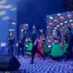 Kamna Jethmalani Instagram - A little glimpse of me performing on 31st night ! So glad I ended 2022 doing what I love the most💗 I have done over 500 dance performances all over and still I get super nervous before any show ! But dancing on stage is always been very special to me , when I dance it’s the most amazing feeling I get. I am not saying I am professional dance but I just enjoy the whole process… Can’t thank universe enough for letting me do what I love the most❤️ Costume- @gaurinaidu #dance #south #performance #hyderabad #southsongs #red #31stdecember #2022 #fun #energy 💗