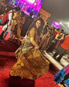 Kamna Jethmalani Instagram - Can’t get enough of navratri…..