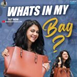 Kamna Jethmalani Instagram - What’s in my bag???? Curious to know???? Detailed video on my YouTube channel.. link in my bio🌸 Do watch and do let me know how did you like the video and what is that you wanna see more of..