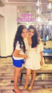 Kanchi Kaul Instagram - To the queen of knowing how to smash it with king size moments full of adventures and non stop laughters , here’s wishing you a very happy birthday 🥳. May all your wishes come true, you are one in a ca-zillion and way too special , live it up you crazy , twisted , happiest maniac . I love you 

#birthday #liveitup #mygirl