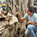 Kanchi Kaul Instagram - The symbol of the earth and the mother of all animals 🐄🐄 #thejoyoffeeding 💖