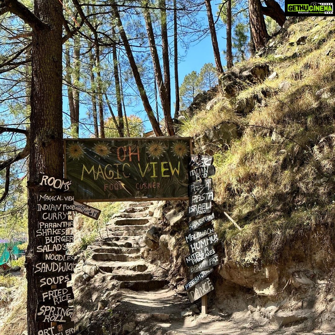Kanchi Kaul Instagram - Kasol is delightful !!! This scenic village on the banks of the gushing Parvati River in Himachal Pradesh has an unhurried charm and an infectious vibe of its own. The backdrop of this hamlet is the Parvati valley and all its ever charming and quaint villages …. Everyday i would walk around in this “mini Israel” and i still feel I didn’t have enough… The adventurous trek to Chalal village from Kasol with all its trippy cafés through mud paths and innumerable coniferous trees and the sight of Parvati river all along the forest covered path made my day a dreamy and glorious one. Nature feels so good here that you will never want to leave Kasol. The mesmerizing views, beautiful greenery, amazing landscape, phenomenal weather are just some of the things that made this place so unforgettable ….. Until next time …. #kasol #nature #miniisrael #himachalpradesh #hippy #parvativalley #mountain #pahadi #incredibleindia#wanderlust #parvatiriver #theadventuresofAI