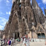 Kanchi Kaul Instagram - The most unique piece of architecture … the beauty of #catalan 💖💖💖💖 #sagradafamilia #barcelona #wanderlust #unescoworldheritage #stunning #gaudi Sagrada Familia, Barcelona