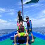 Kanchi Kaul Instagram - Into the blue day …. With the wildlings 🥰🌊🐠🐬⚓️