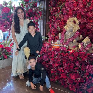 Kanchi Kaul Instagram - Ganpatti bappa morya 🙏 #ganeshchaturthi #festivalsofIndia #myloves