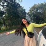 Kanmani Manoharan Instagram - #kanmanimanoharan✨ Morning vibes ☀️ Kolluru