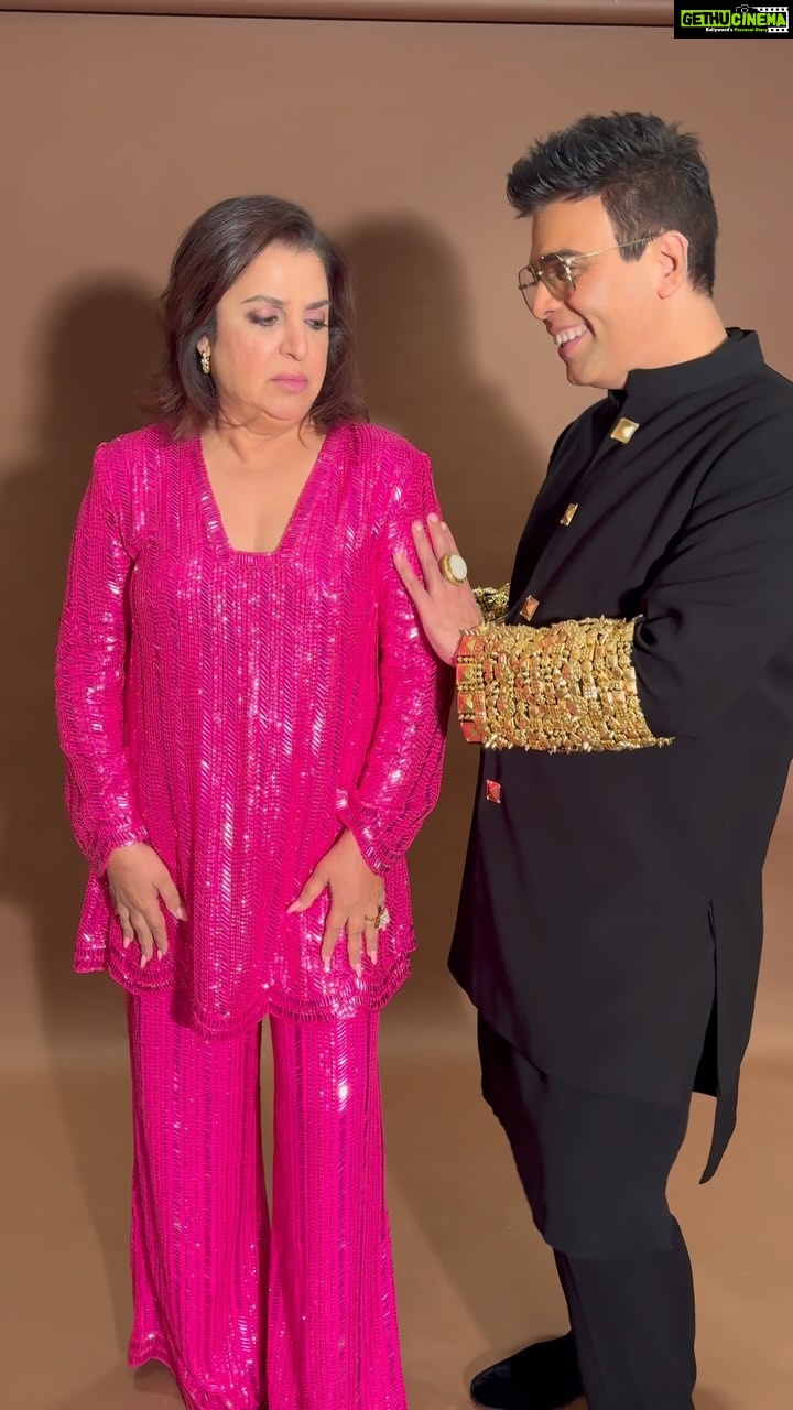 Karan Johar Instagram - On demand from the fans.. #karah is back! @karanjohar at his “ punniest” best😂 #toodles #Carbiedoll #shahenshah