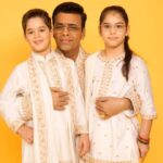 Karan Johar Instagram - Mere do Anmol Ratan…. Happy Diwali to you and yours!!!! Love and light for life🤗🤗❤️🤗❤️❤️