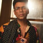 Karan Johar Instagram - In the mood of the season…. Styled by @anaitashroffadajania in @sabyasachiofficial 📷 @sheldon.santos