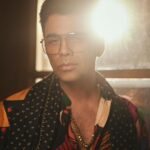 Karan Johar Instagram - In the mood of the season…. Styled by @anaitashroffadajania in @sabyasachiofficial 📷 @sheldon.santos