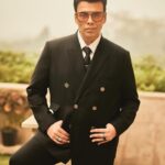 Karan Johar Instagram - Had the pleasure and privilege of being in conversation with the absolutely lovely and stunning @charlizeafrica …. At the #htleadershipsummit She was so eloquent, warm and so compassionate … styled by @ekalakhani 📷 @sheldon.santos