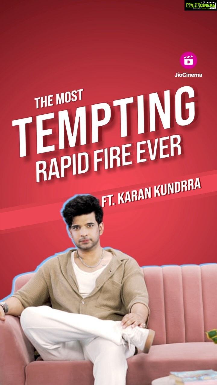 Karan Kundrra Instagram - Will @kkundrra survive this rapid fire ki pariksha? ❤️🔥 Dekhiye #TemptationIslandIndia, jahaan hogi ultimate pyaar ki pariksha. Streaming free 3 Nov onwards, roz raat 8 baje sirf #JioCinema par. #TemptationIslandOnJioCinema