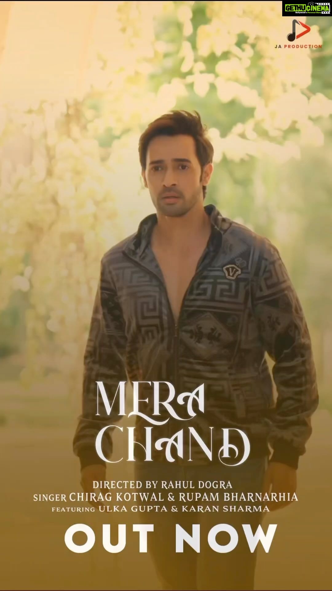 Karan Sharma Instagram - Guys Go watch this beautiful song - link in bio 🥰 … . Celebrate and cherish this Karwa Chauth, where promises strengthen bonds and prove love that’s #MeriChand - Feel the beauty of relationships ! ❤️