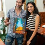 Karan Sharma Instagram - Now you guys decide who is the winner 😜😀 ... all paintings in single frame 😎 ! . . #painting #fun #karansharma