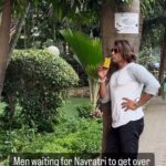 Karanvir Bohra Instagram – All my male friends this #navratri season #notme