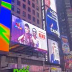 Karanvir Bohra Instagram – Look mama we’re on #timessquare @divyaagarwal_official #kink @atrangiitvandapp @niveditabasu

I got so many calls from my friends n family in Newyork … suchsterrific feeling… thank you @niveditabasu for this.
