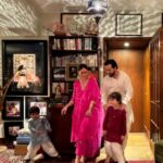 Kareena Kapoor Instagram - Year after year and still trying to get the perfect family picture …❤️ But nonetheless… Happy Diwali lovely people..from our heart to yours …❤️❤️💥💥
