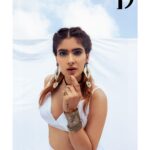 Karishma Sharma Instagram - Yah it’s giving what it’s supposed to give. Grace Beauty & Elegance 🤓💙🤍 Magazine @thedoormagazine Featured @karishmasharma22 Photographer & Creative Director @dhruv_vohraphotography Fashion Director & Stylist - @jennet_david_william Makeup artist @makeup_by_nainaa Hair stylist @amehra16 Assistant Stylist @princyypatell_ Assistant photographer @b.runphotography Post production - @ps_vox Location - @blackframesstudios Outfit - @cimosofficial Accessories - @riwaiyat_official Bag - @tash_bags_ #thedoormagazine #karishmasharma
