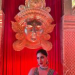 Karishma Sharma Instagram - Unveiling the power of Shakti, celebrating Durga Puja. 🙏❤️