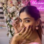 Karishma Sharma Instagram - Embarking on a creative journey! ✨👗 This is just the beginning of my design adventure, with more outfits in the pipeline. Your feedback means the world to me! 💗💗💗 Thank you @studionails_mumbai for my new cat eye 💅 😍 Outfit by me 💛 Earring @wear.ikram #fashiondesign #diyfashion #feedbackwelcome