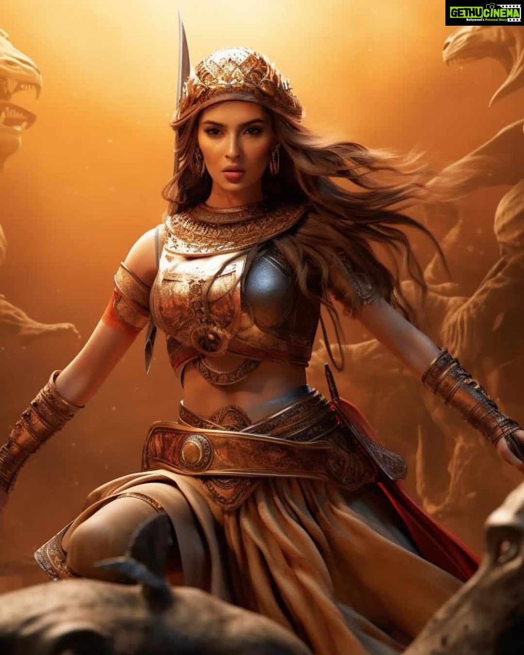 Karishma Sharma Instagram - A warrior’s greatest glory is not in never falling, but in rising every time we fall.