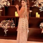 Karishma Sharma Instagram - The festival of love, light, and laughter is here. Let's celebrate it together 💫💫🪔 The Usual Suspects, what a night❤️ We danced till we dropped 🤣💫 Outfit @payalsinghal Makeup by @makeupbykhushikhivishra Hair @arifayadav_make_you_gorgeous