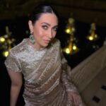 Karisma Kapoor Instagram - Smile,Sparkle,Shine 💎🤎💎✨ In - @manishmalhotra05 @manishmalhotraworld @manishmalhotrajewellery #eventdiaries @jkcementindia @jkmaxxpaints #festiveseason
