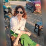 Kashish Singh Instagram - The big lesson in life baby, is never be scared of anyone or anything✊🏼 #life #lifelessons #yolo #maadurga #krishnalove #bellavitakashish 📿 Rishikesh Ganga