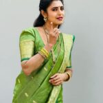 Kasthuri Shankar Instagram - Photo dump.... every mood of green... PC : @poojithareddy.1