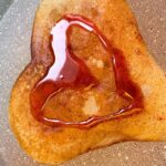 Kasthuri Shankar Instagram - You know its valentine's day when the dosas come out heart shaped ♥️ # Hot dosas with strawberry syrup ... #kitchenlove #kasturicooks #foodieforlife